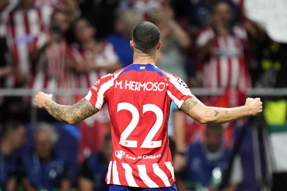 Hermoso in Serie A dall'Atletico Madrid