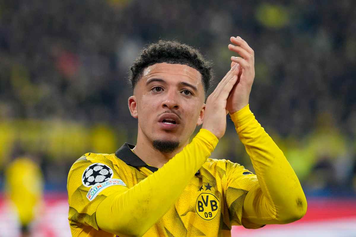 Jadon Sancho verso la Juventus