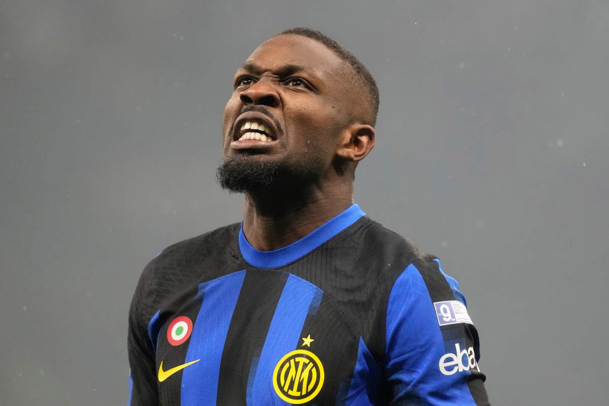 Marcus Thuram lascia l'Inter