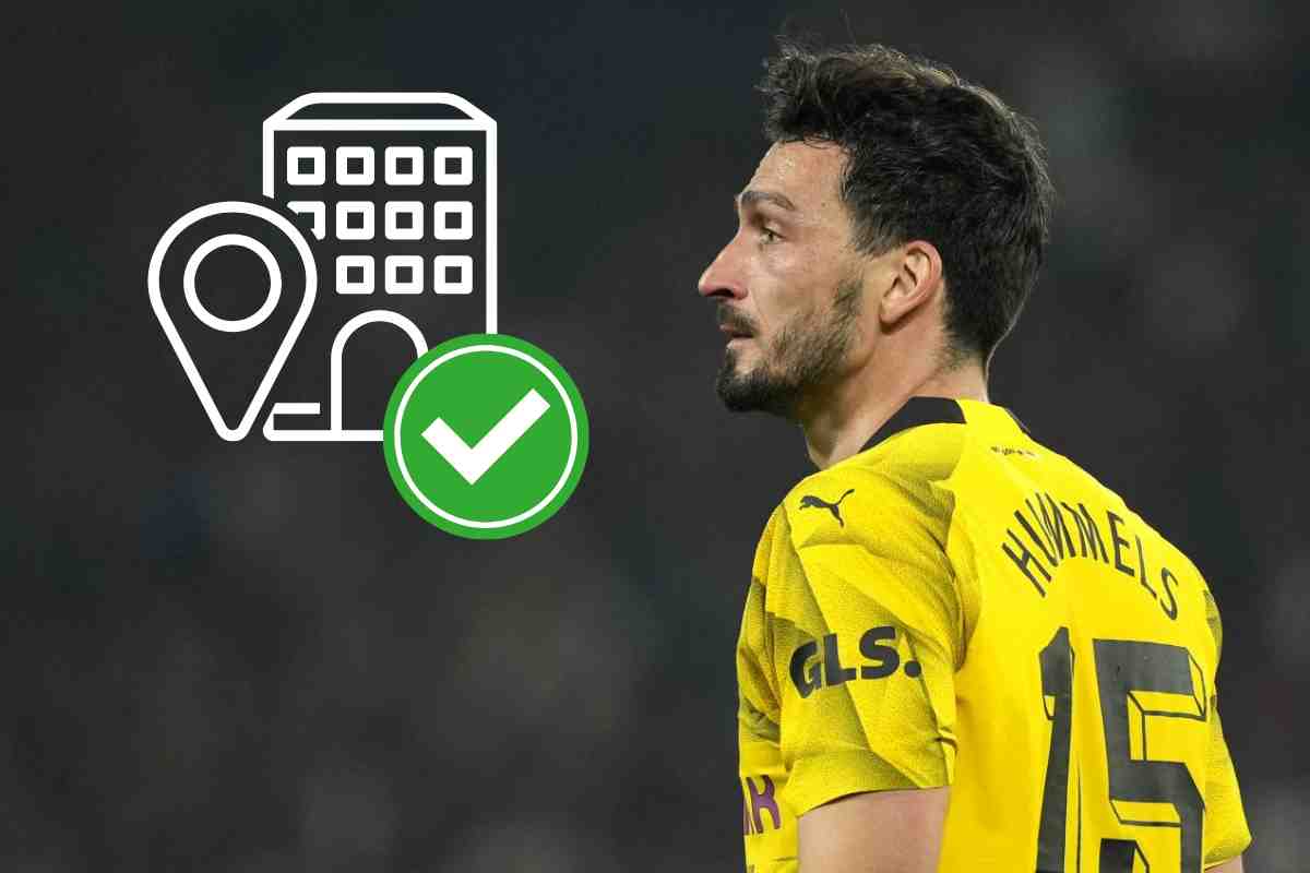 Mats Hummels, fissate le visite mediche