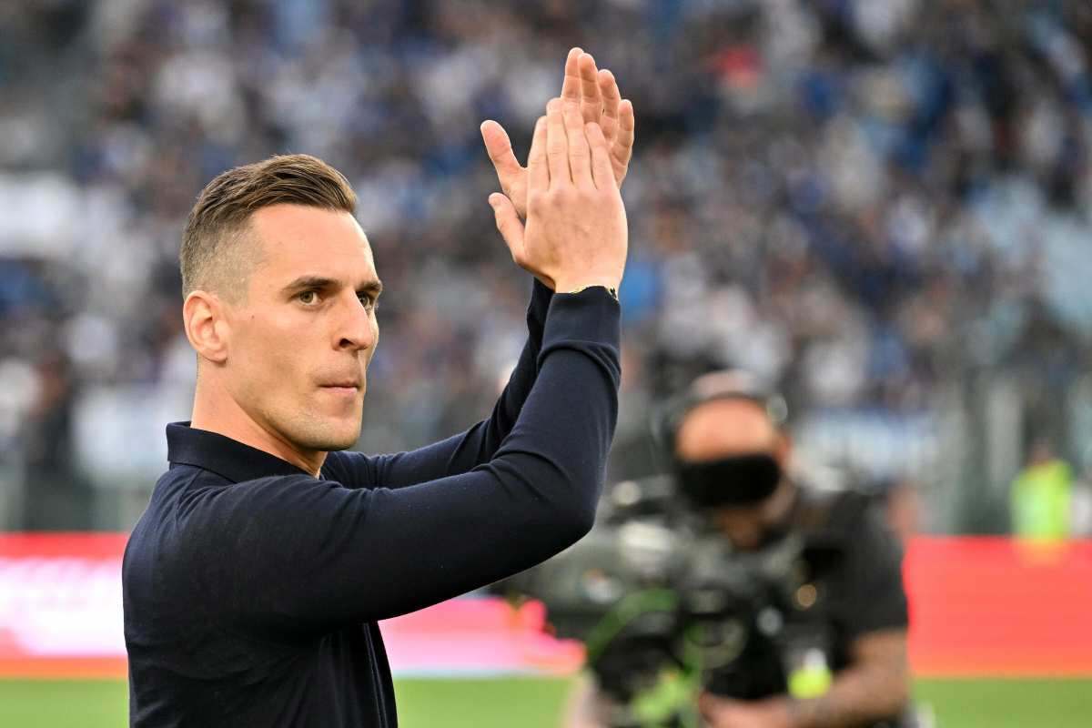 Juventus, Milik in campo per uno scambio con la Roma