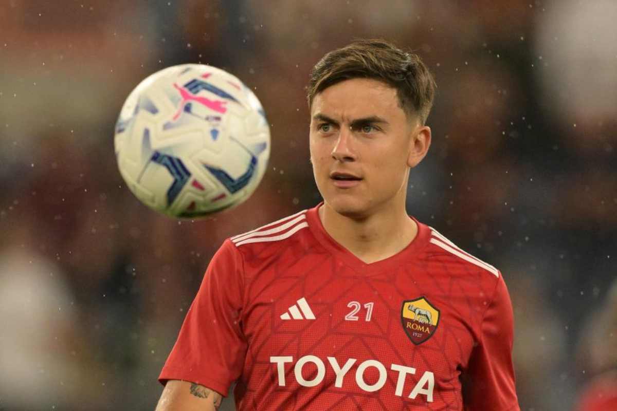 Paulo Dybala via dalla Roma