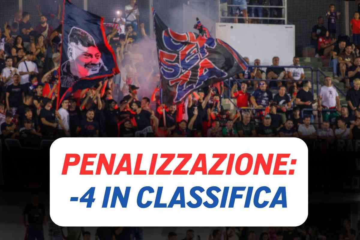 Penalizzazione Cosenza Serie B