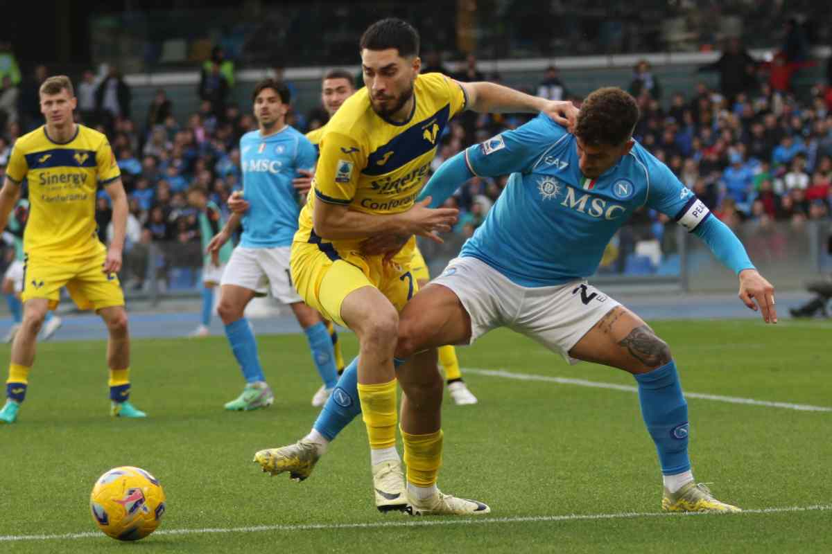 Altro cambio forzato in Verona-Napoli