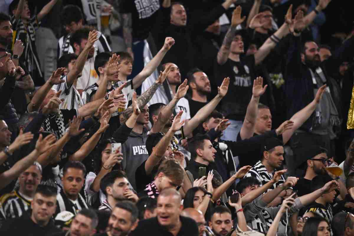 I tifosi della Juve esultano