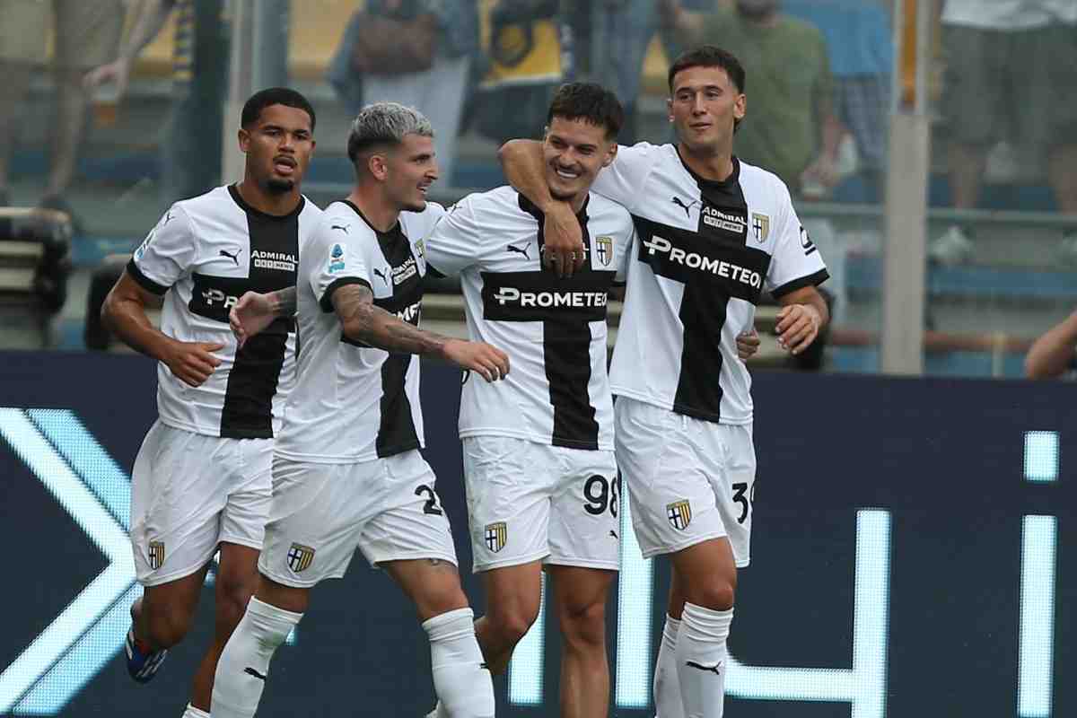 Dennis Man e i numeri con il Parma