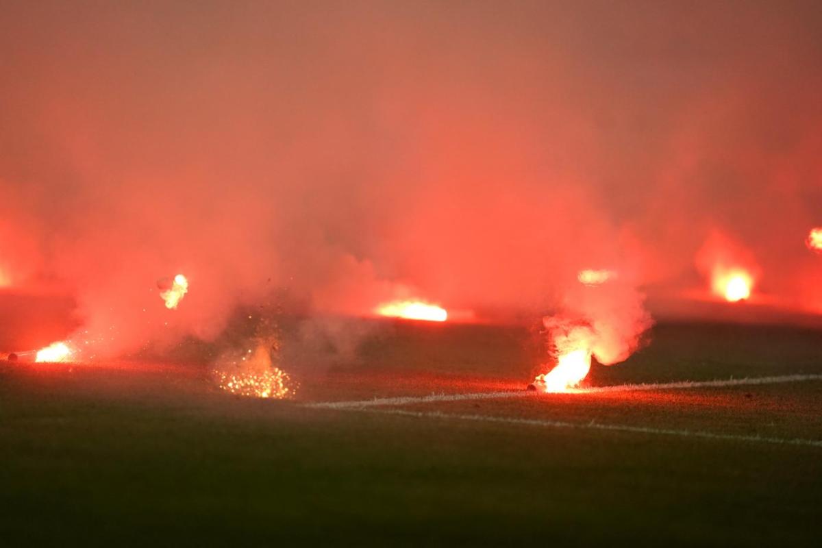 Partita sospesa in Ucraina