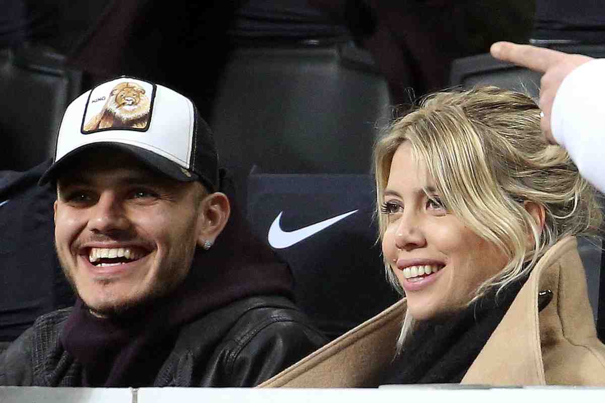 Icardi Nara prima notte insieme