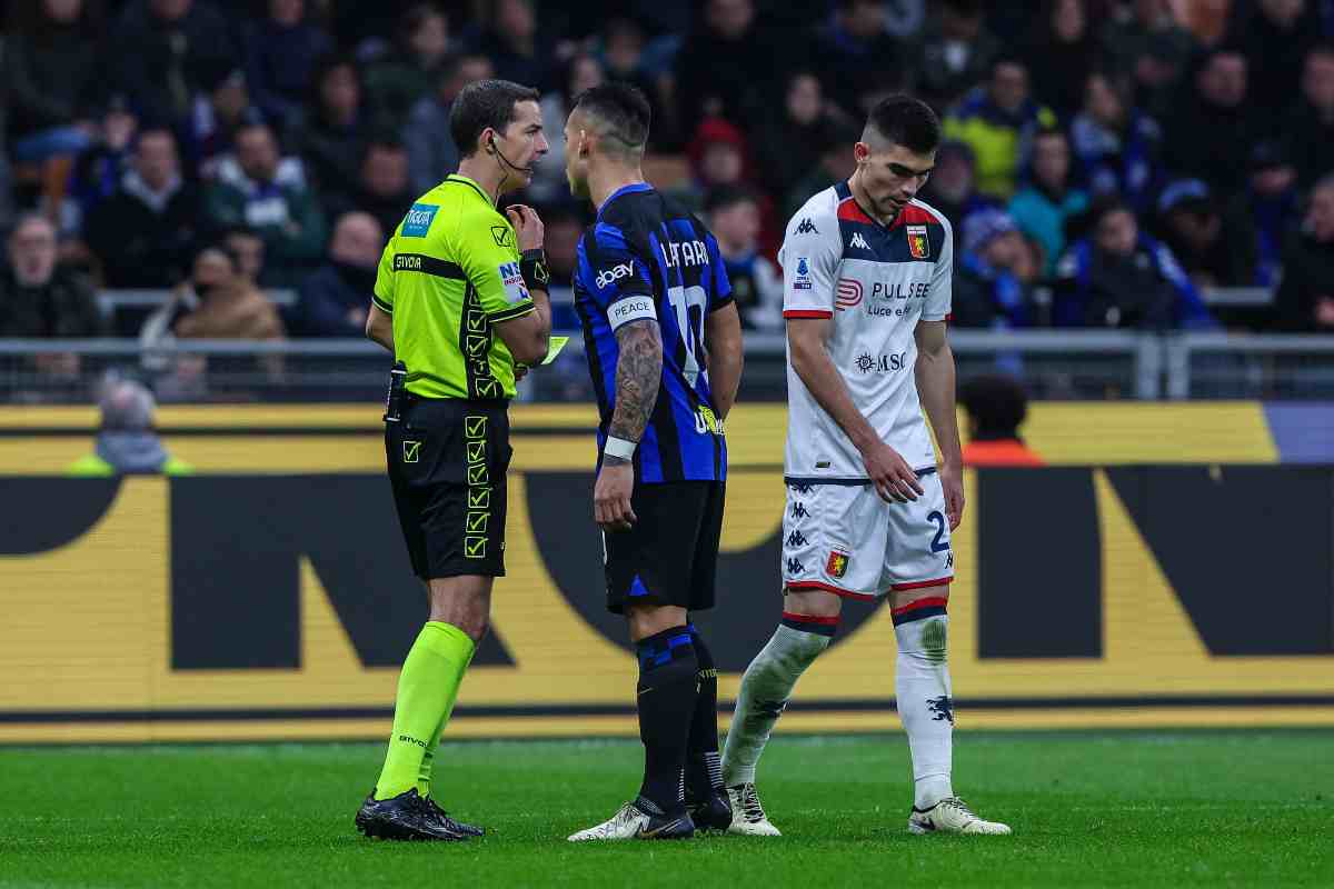 Ayroldi e le polemiche dopo Inter-Genoa: ha sbagliato