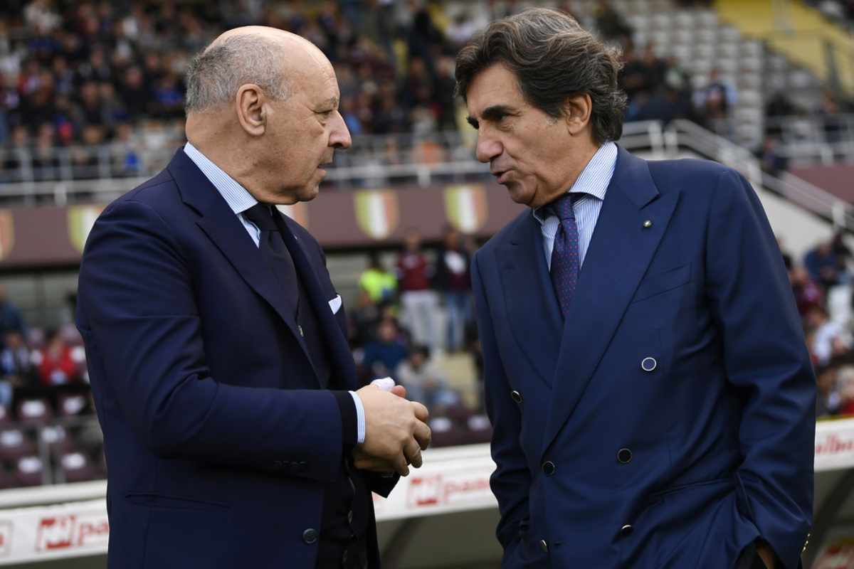 Beppe Marotta lascia l'Inter