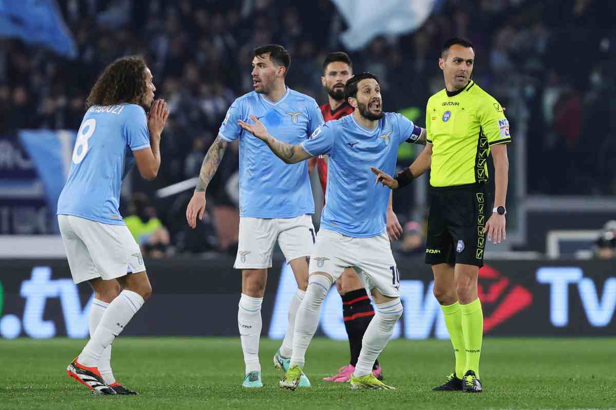 Lazio errori pesanti arbitro