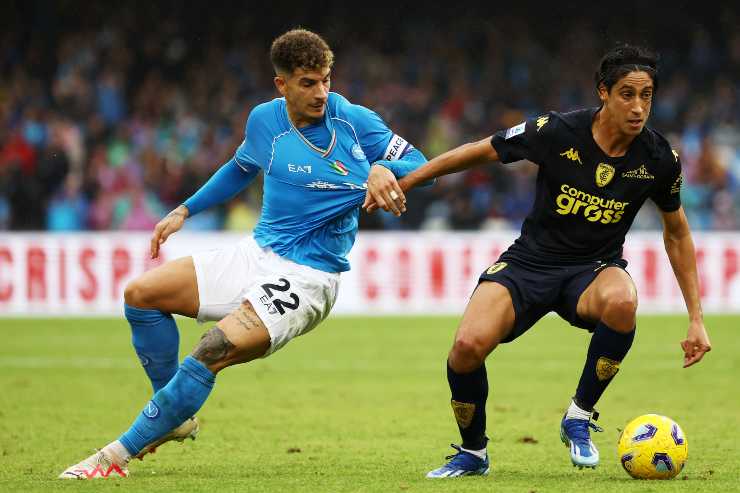 Di Lorenzo sbarca in Premier League rivoluzione Napoli