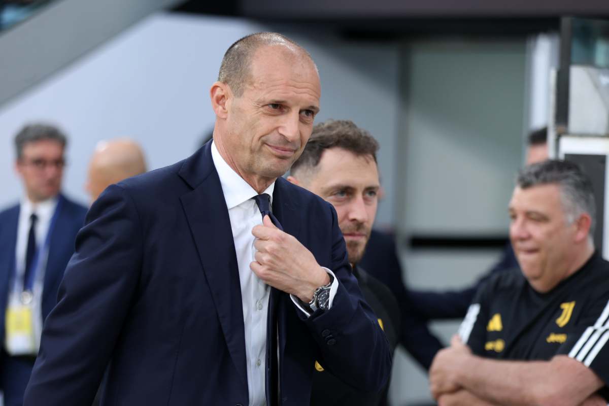 Allegri in panchina