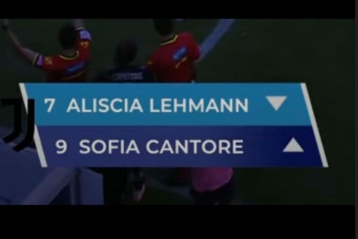 Alisha Lehmann, il nome è sbagliato