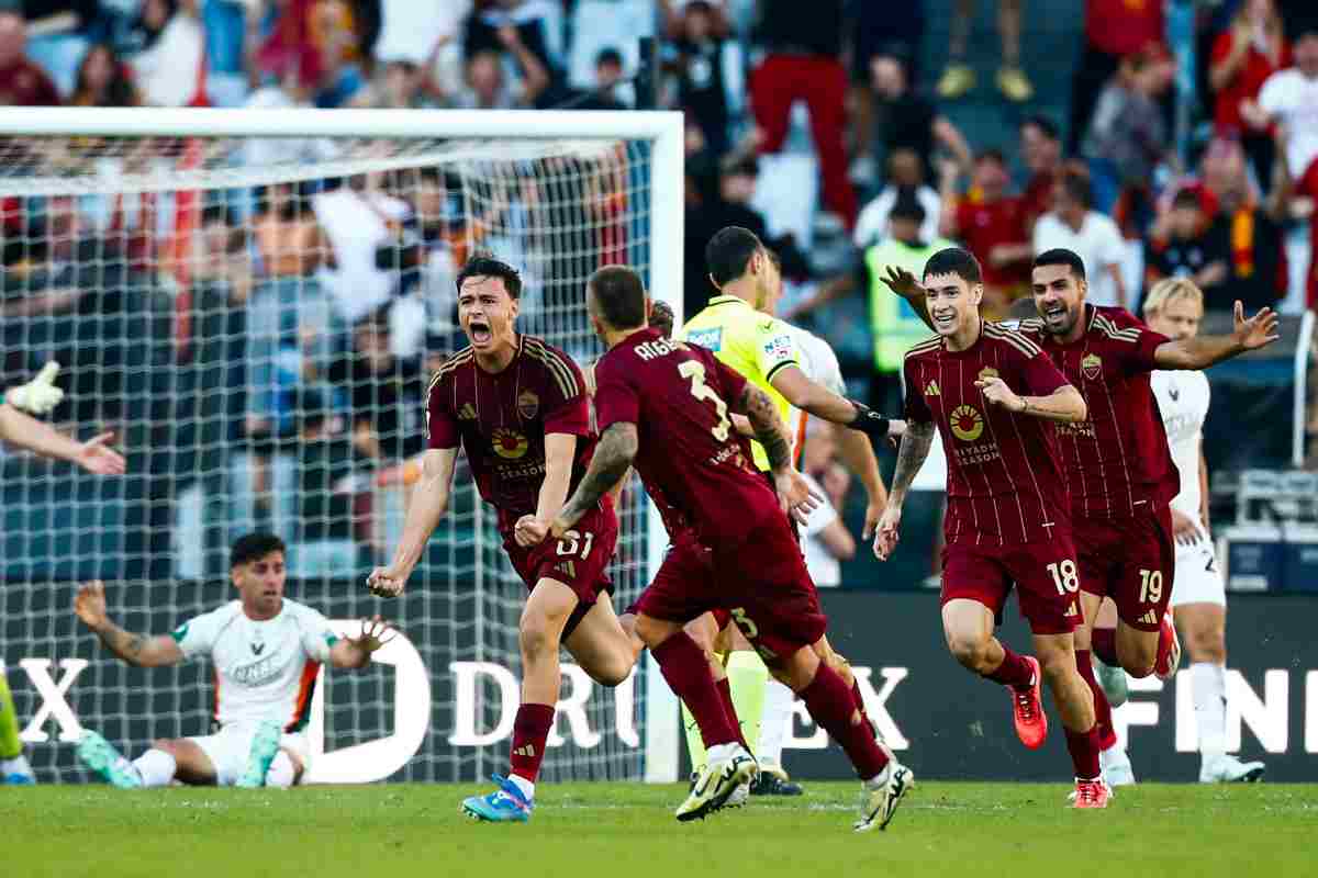 Roma-Venezia, brividi all'Olimpico