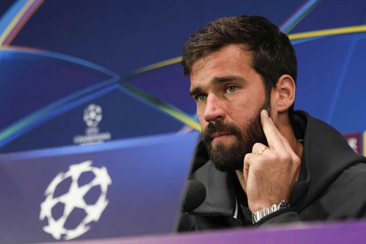 Alisson è la scelta in porta