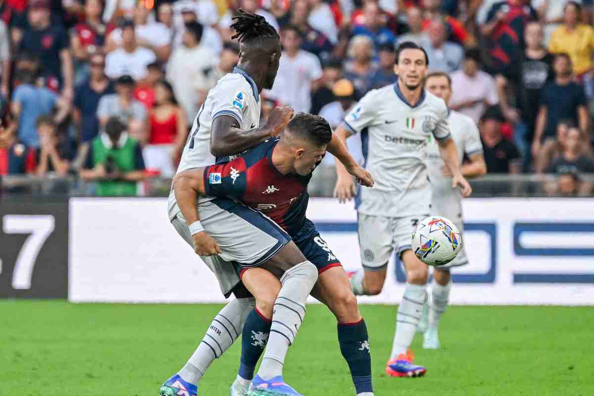 infortunio Genoa, Vitinha si è fatto male