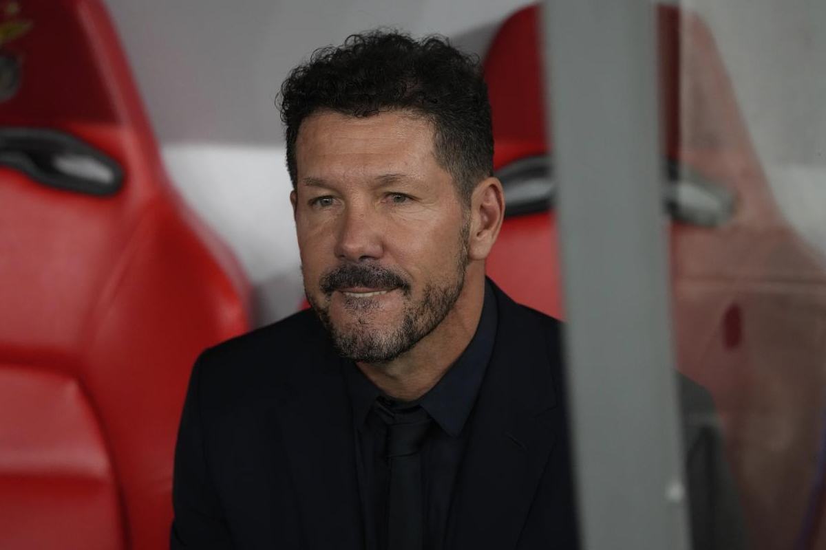 Diego Pablo Simeone vicino all'esonero