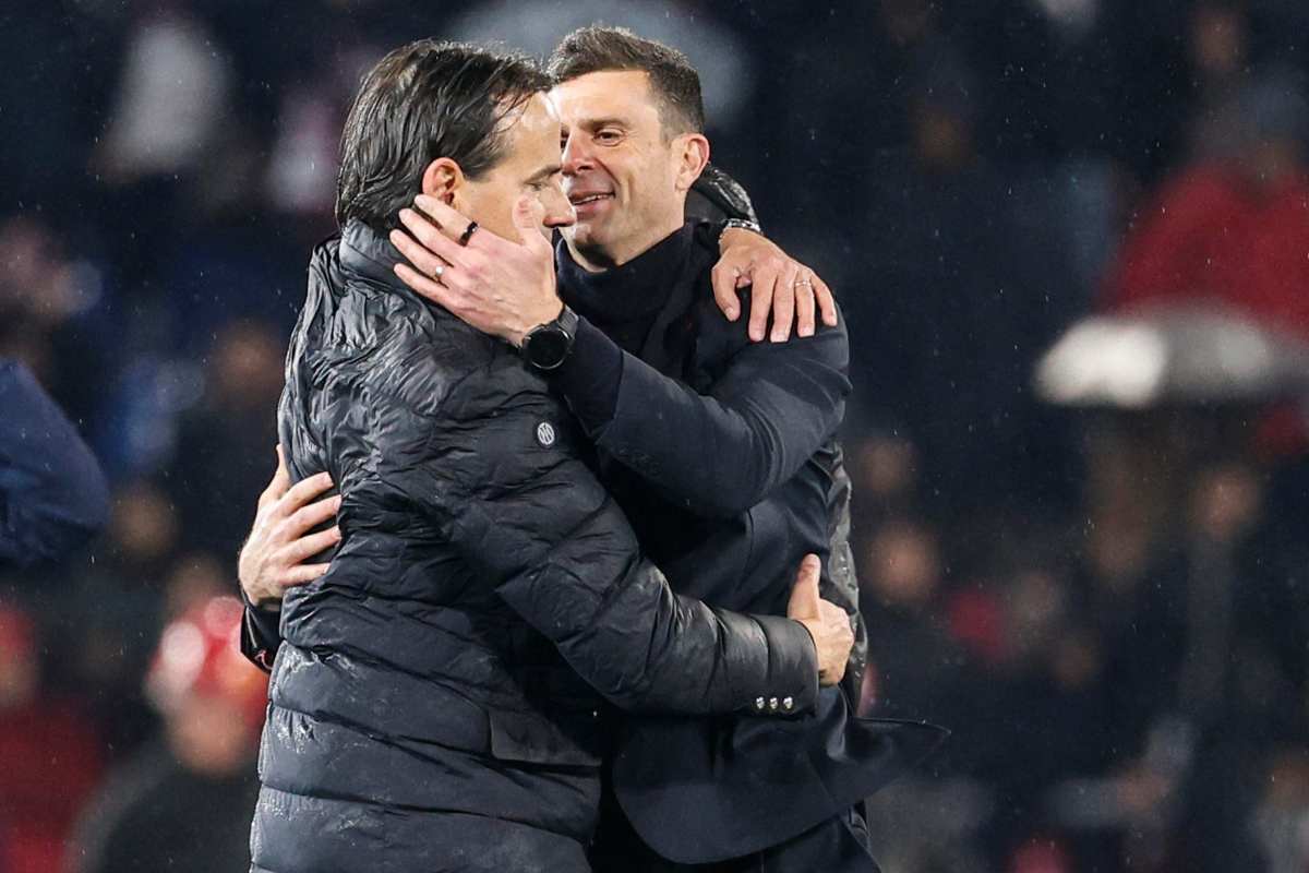 Simone Inzaghi e Thiago Motta