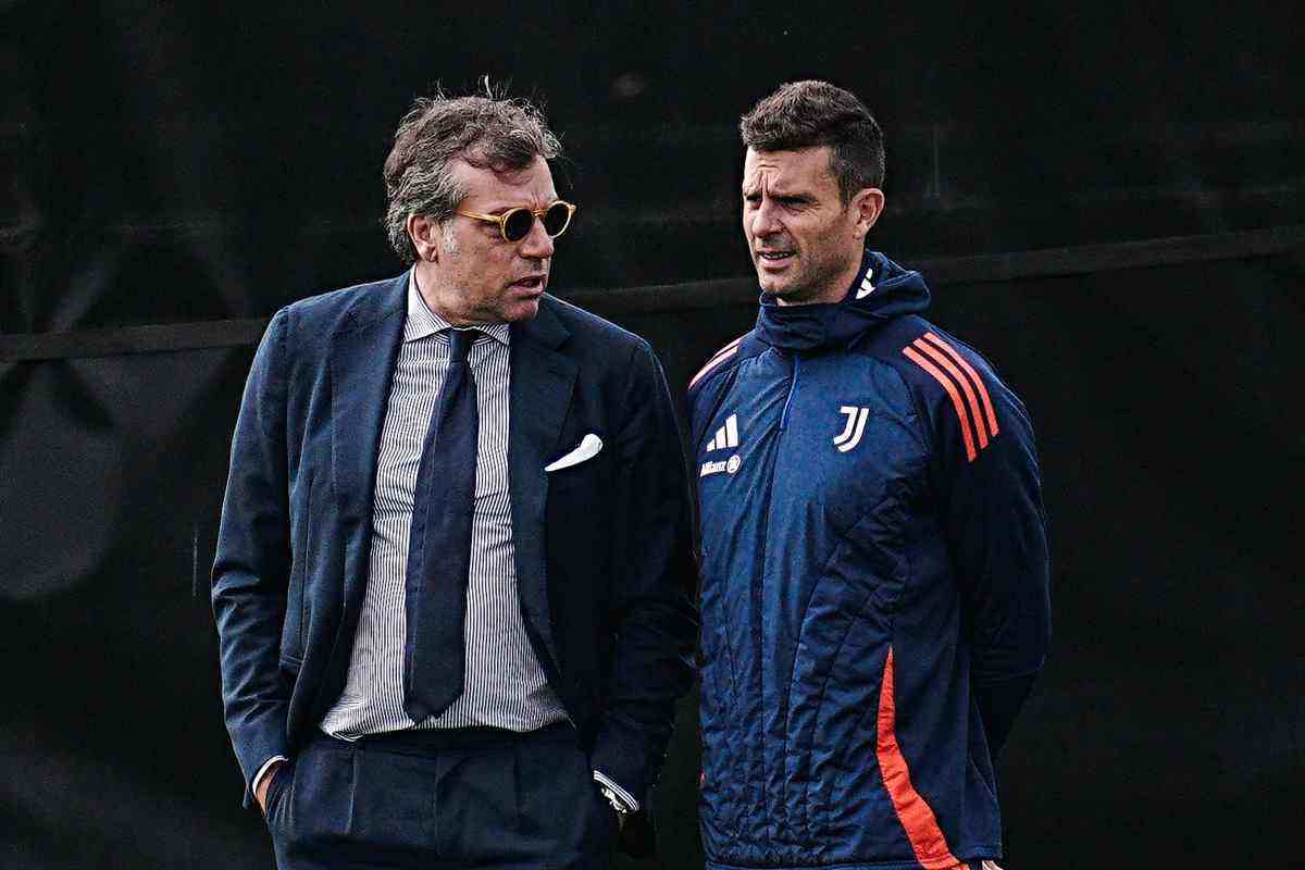 Giuntoli e Thiago Motta