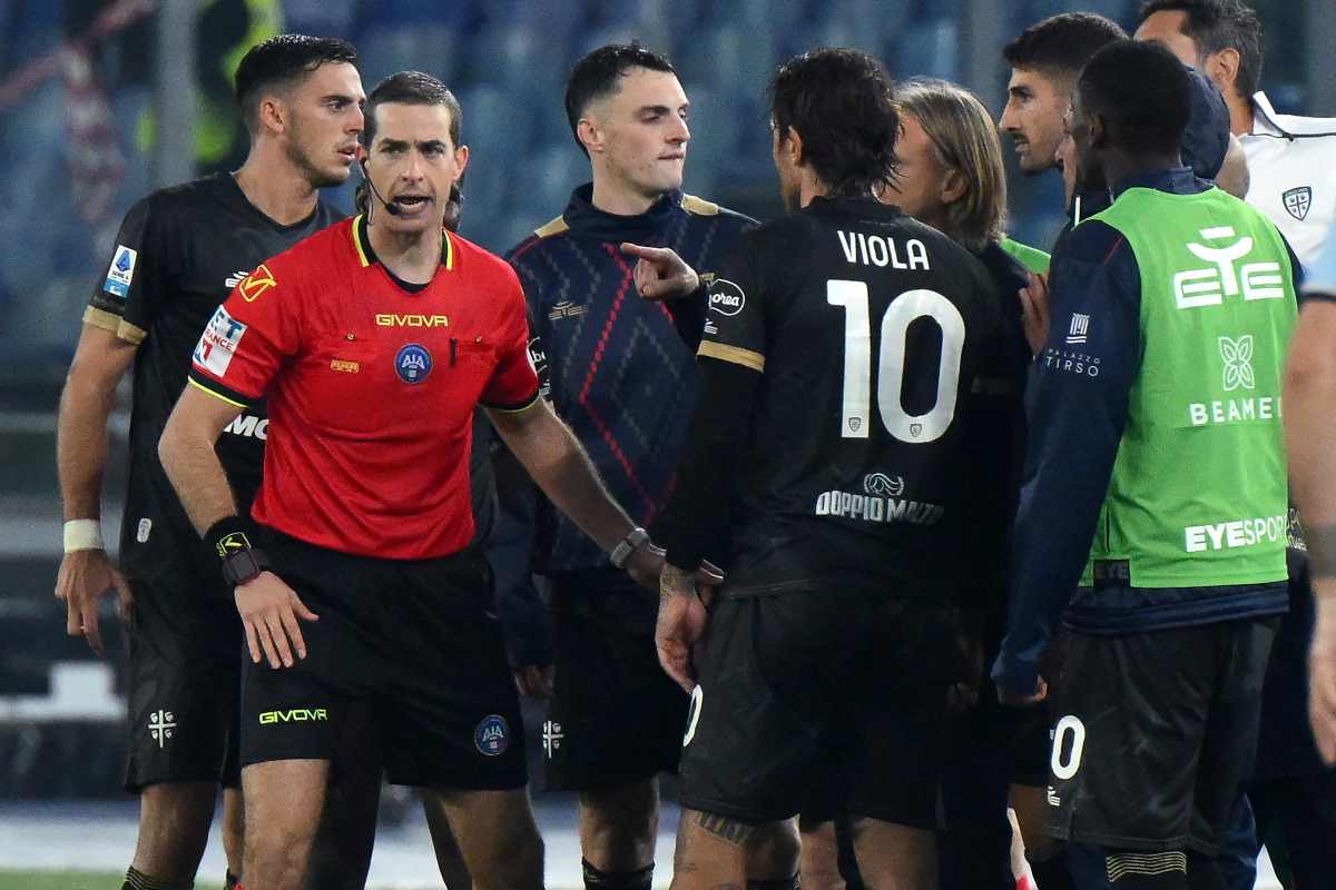 Lazio-Cagliari proteste