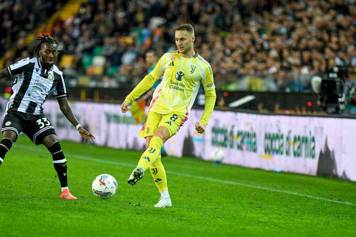 Teun Koopmeiners in Udinese-Juve