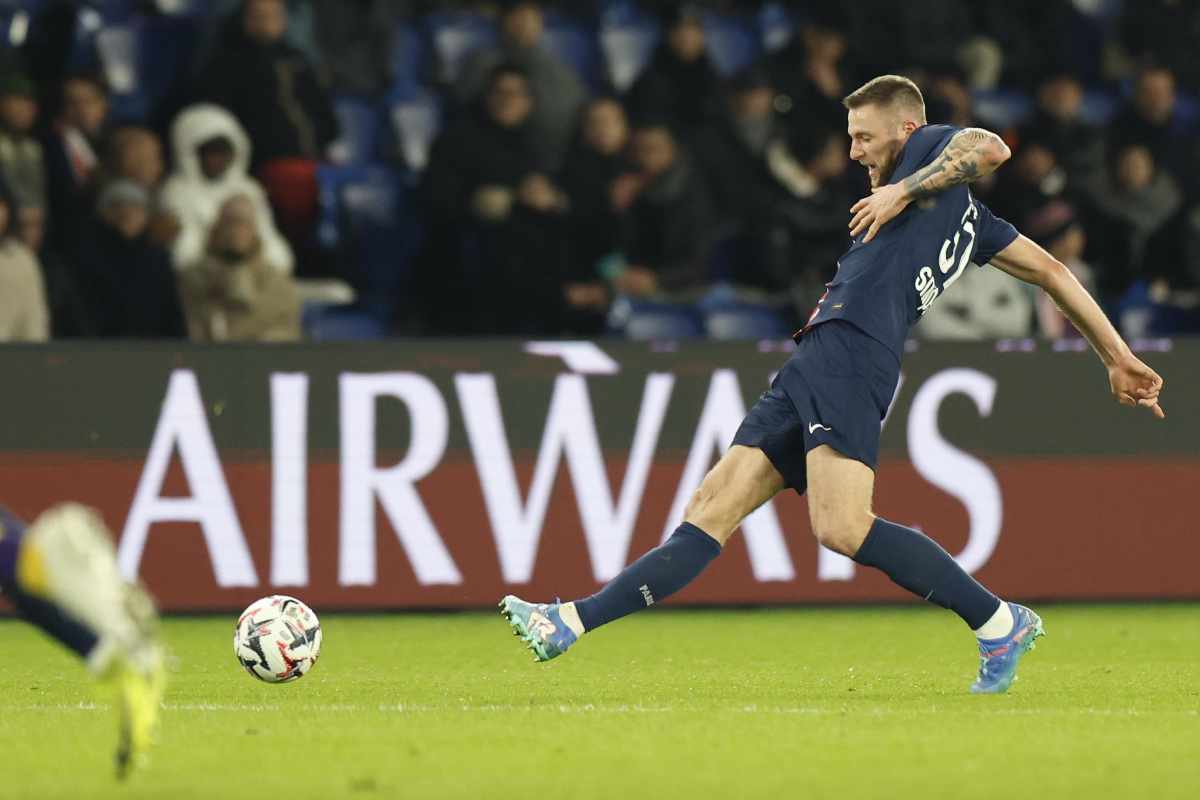 Skriniar in azione