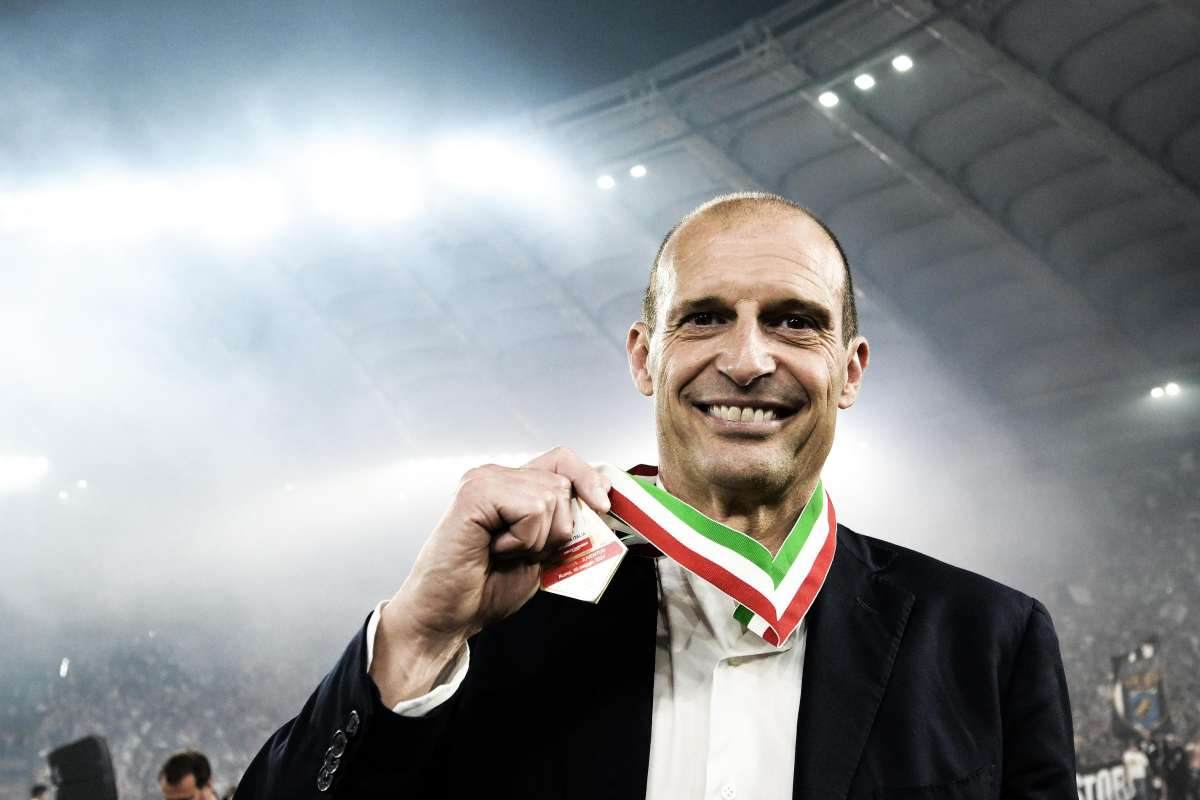 Allegri festeggia la Coppa Italia 2024