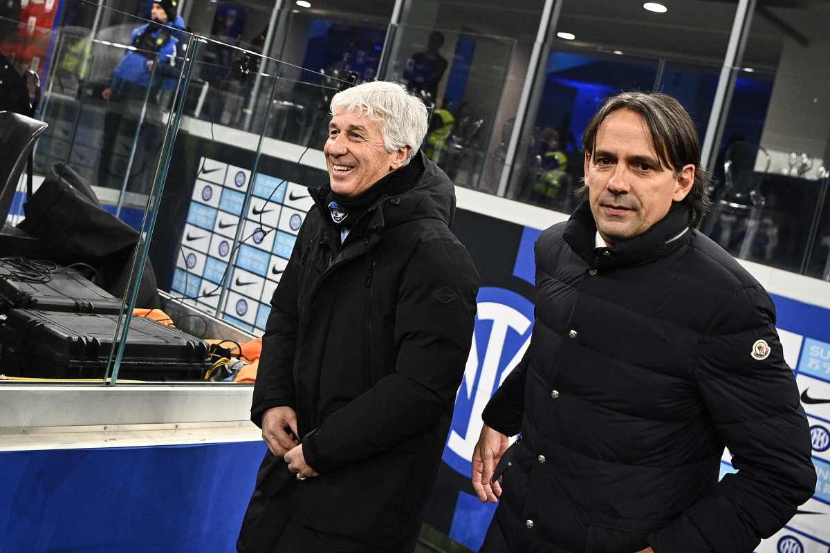 Gasperini e Simone Inzaghi