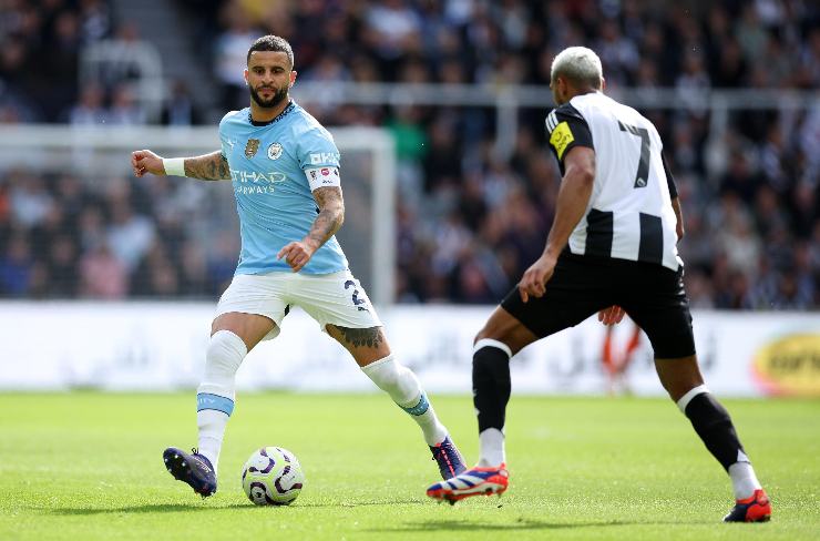 Kyle Walker in azione