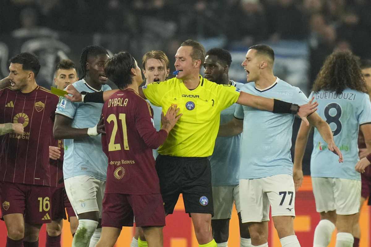 Arbitro Pairetto in Roma-Lazio