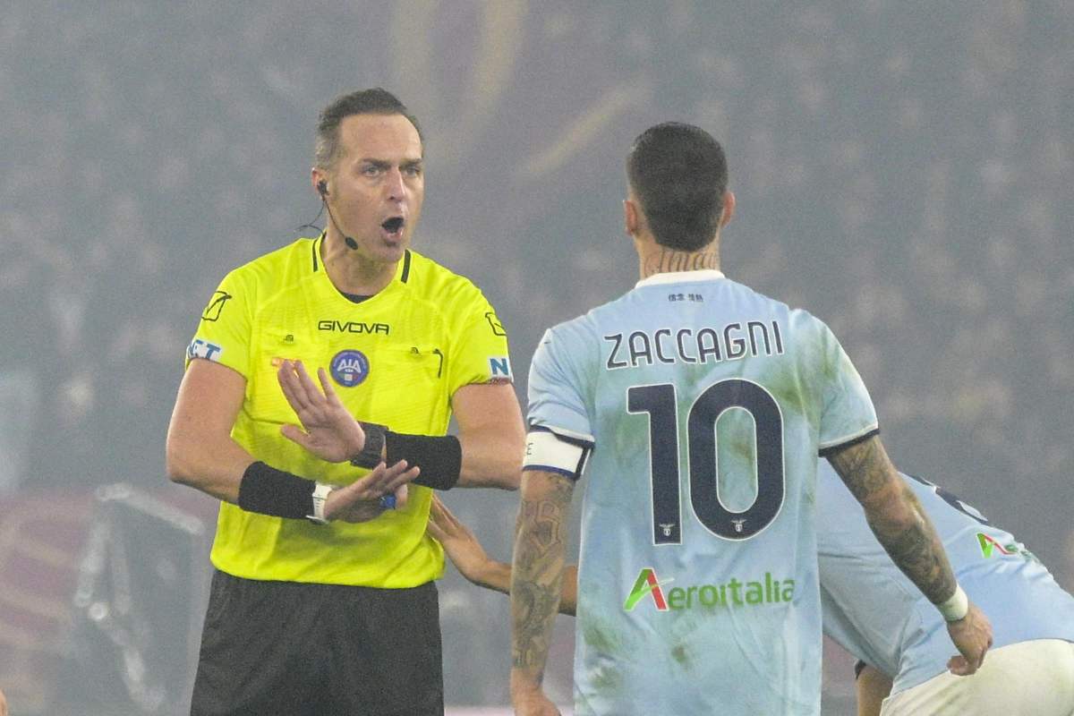 Arbitro Pairetto in Roma-Lazio