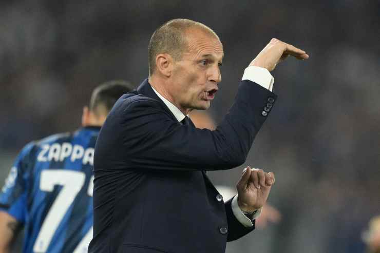 Allegri in campo