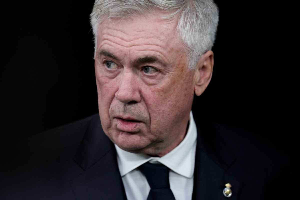 Ancelotti in primo piano