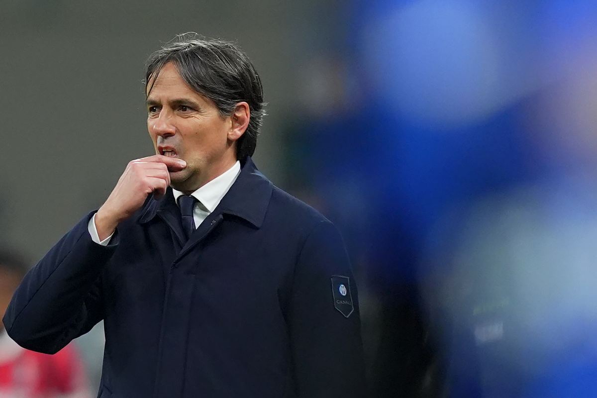 Simone Inzaghi preoccupato