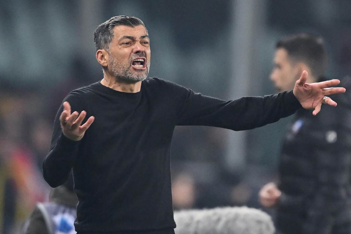 Sergio Conceicao in Torino-Milan