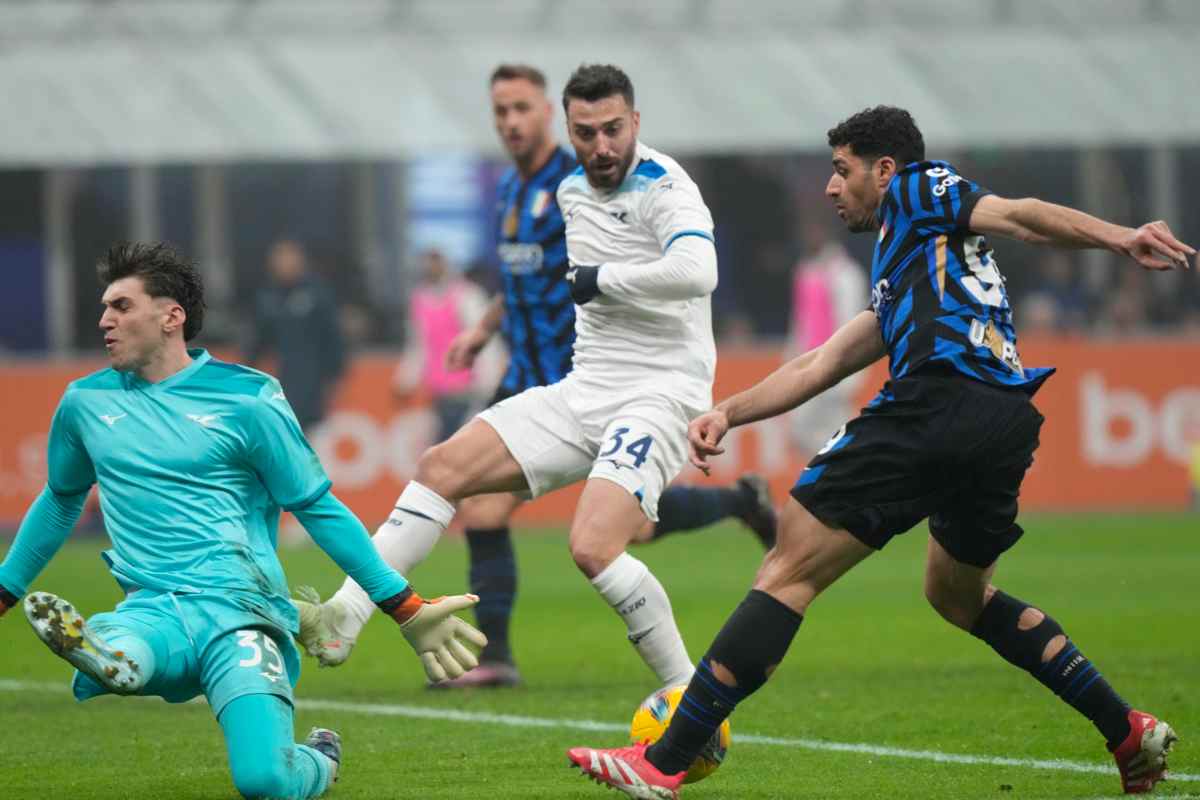 Inter e Lazio in campo