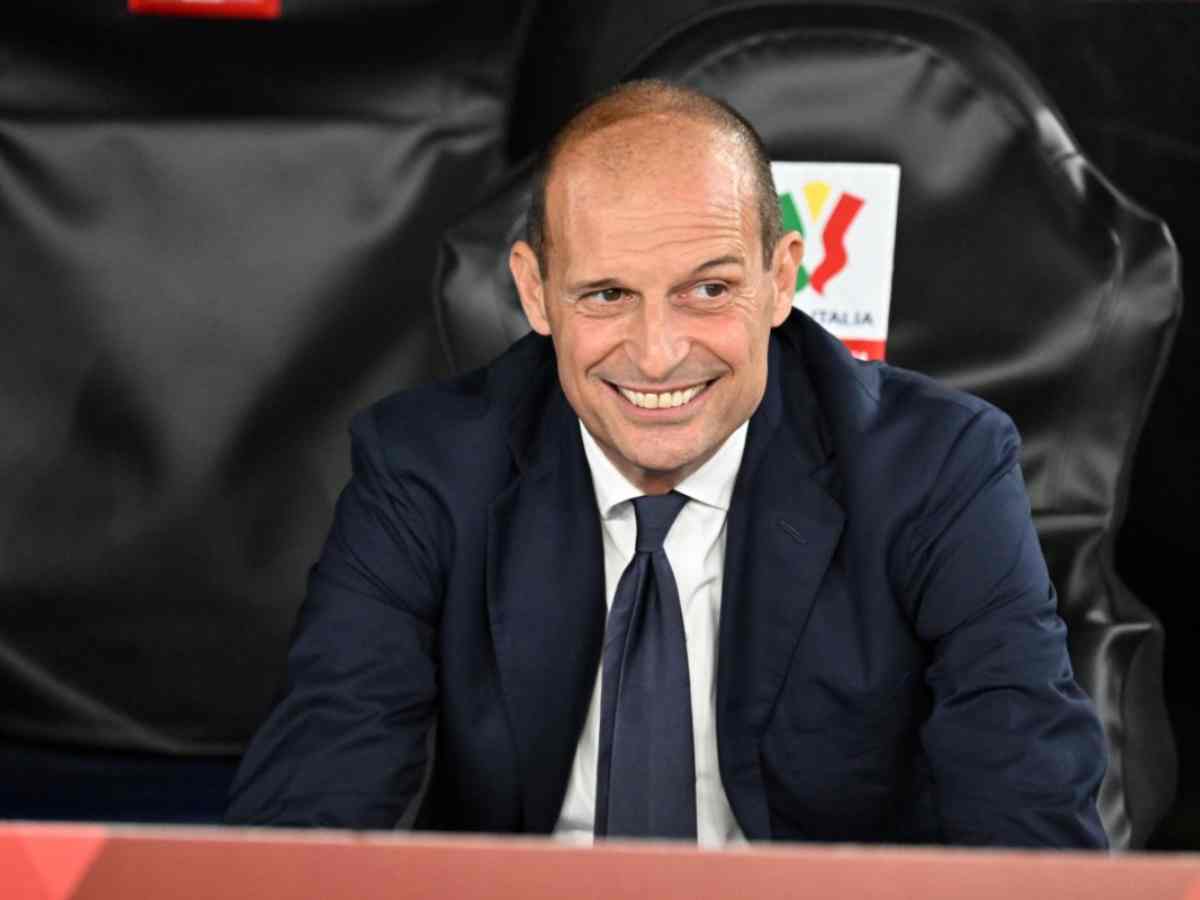 Allegri sorride