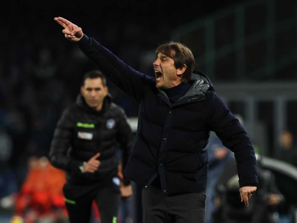 Conte in panchina