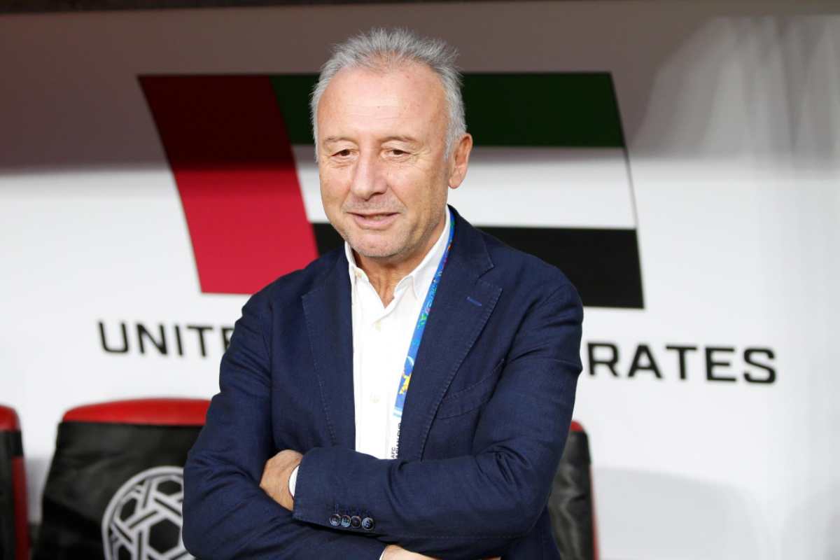 Zaccheroni in panchina